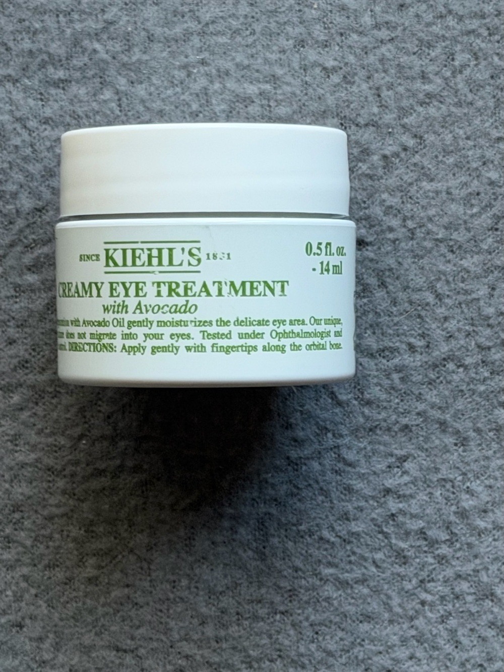 Kiehl's Creamy Eye Treatment Jar with Avocado.5 fl oz